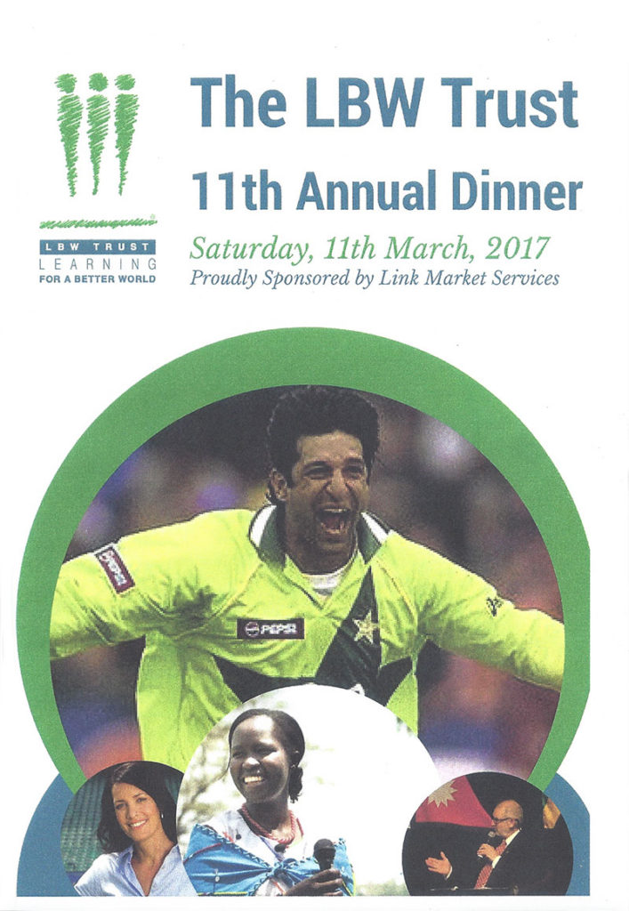 The Learning For a Better World Trust 11th Annual Dinner