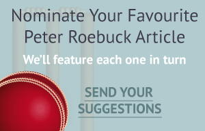 Nominate a cricket article
