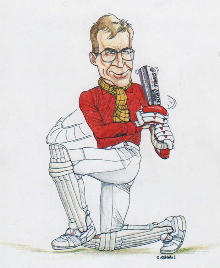 cricketer and journalist Peter Roebuck